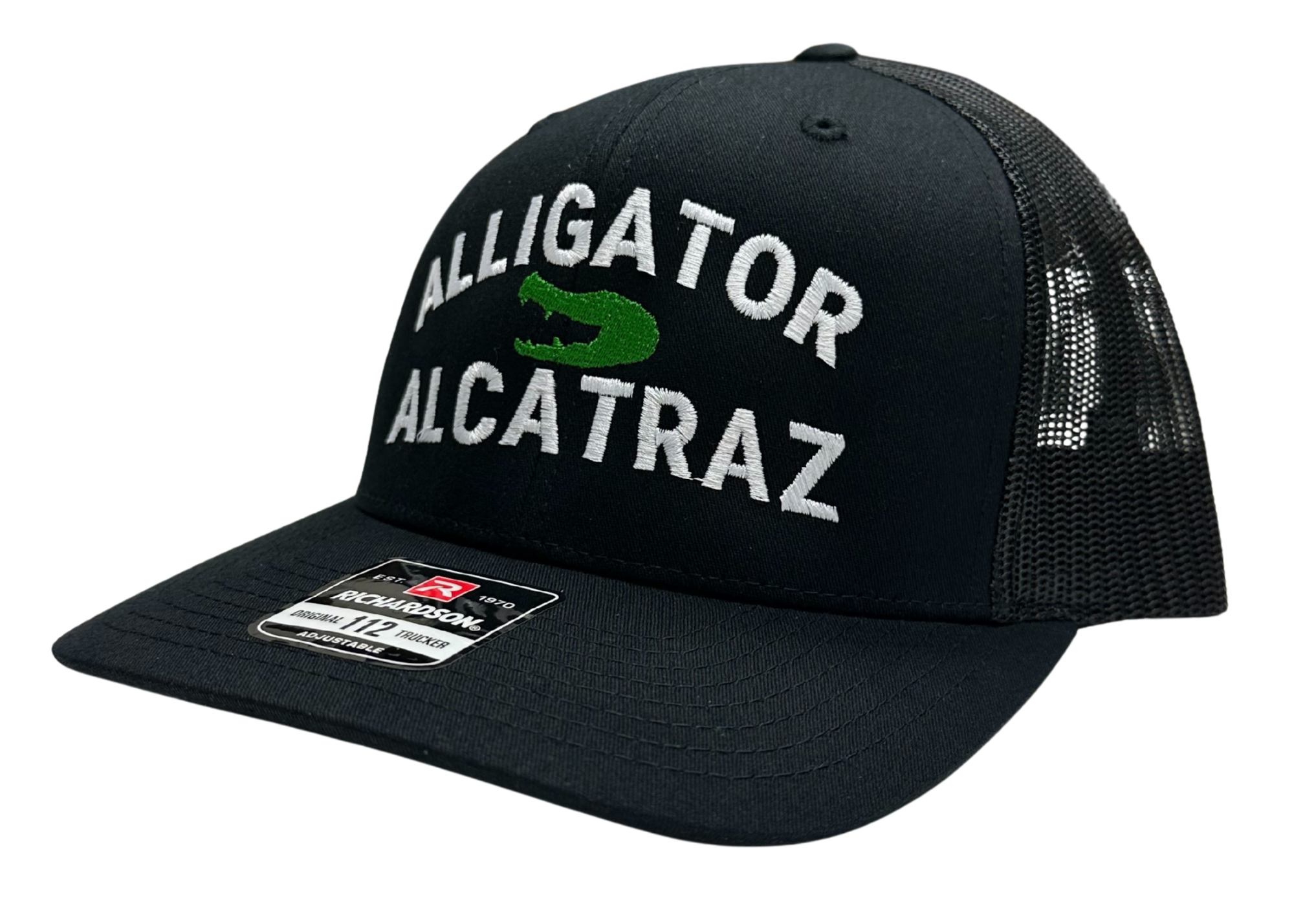 Alligator Alcatraz Hat - Black