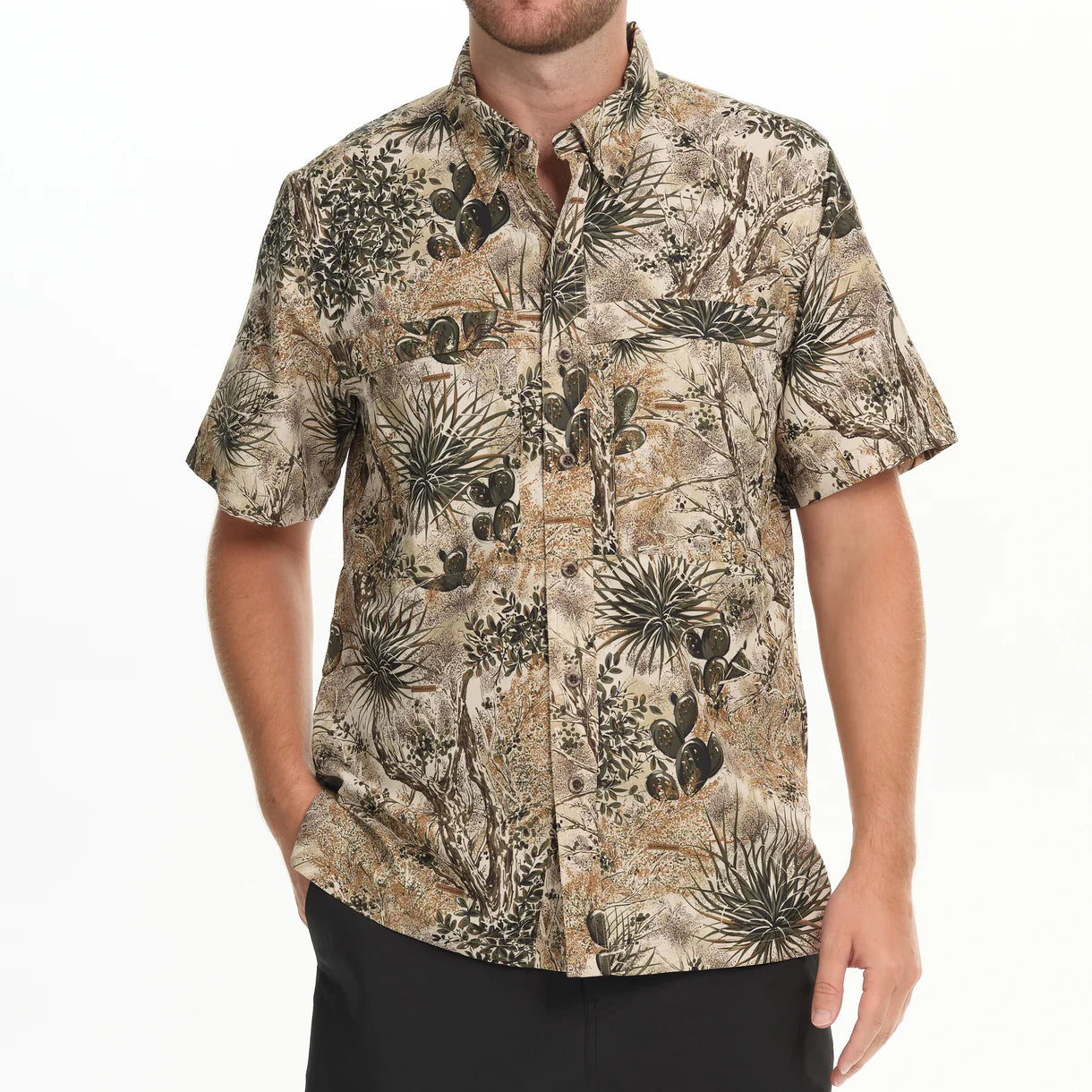 Short Sleeve Camo Game Guard Shirt