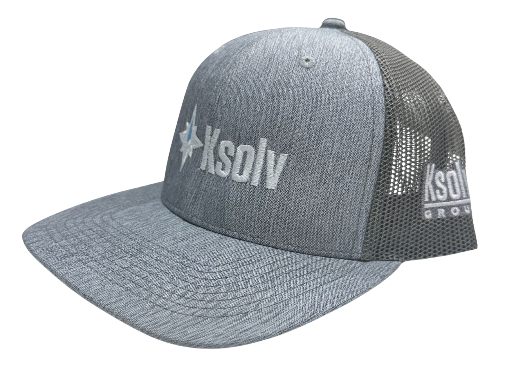 K-Solv Light Grey/Dark Grey Richardson 112 Hat