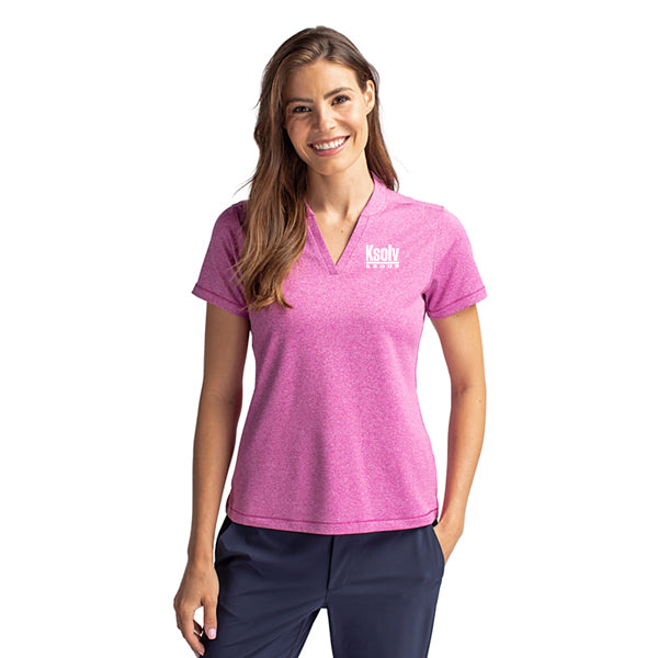 Cutter & Buck Forge Heathered Stretch Women's Blade Top